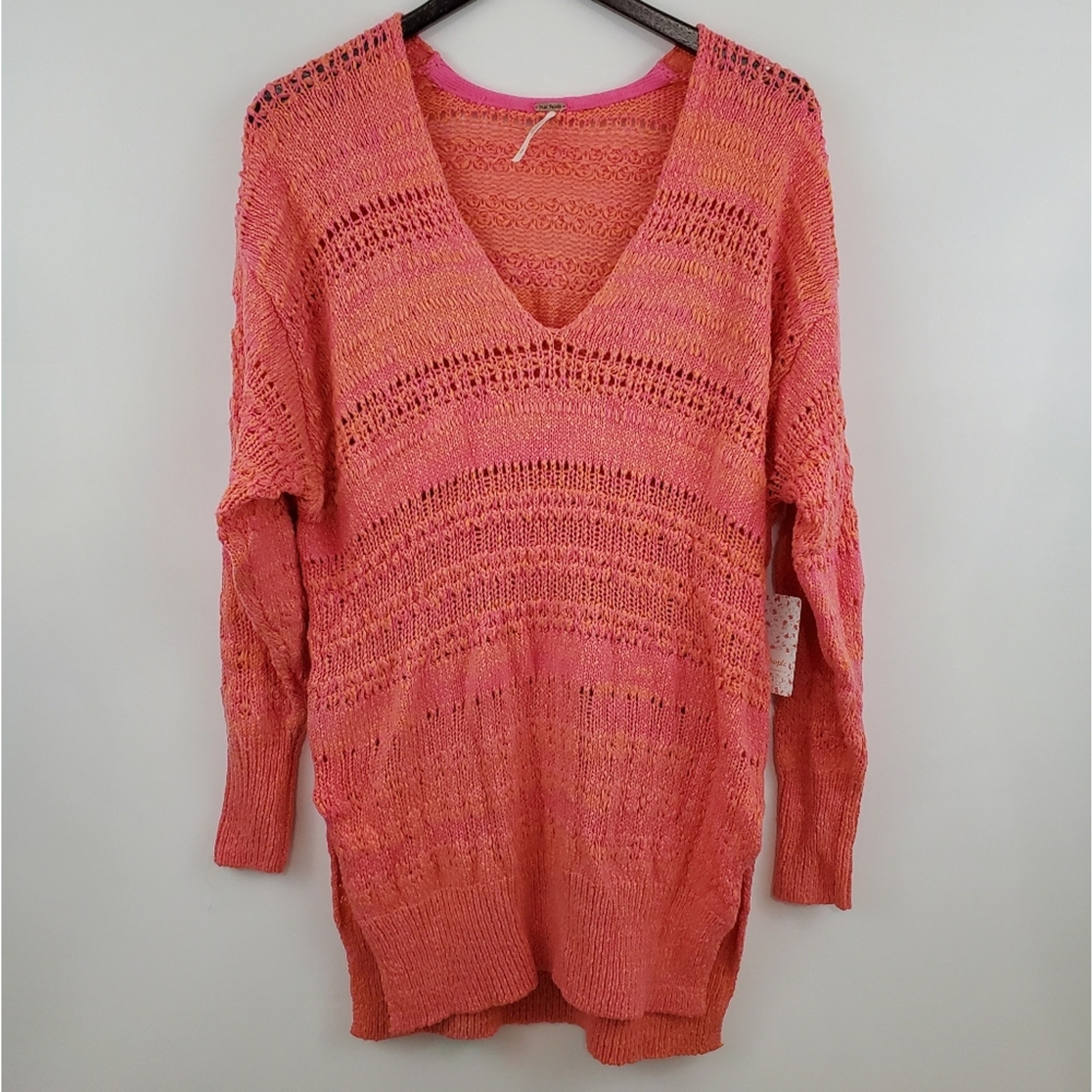 Free People Hot Tropics V-Neck Sweater