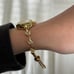 Women's Gold and Tan Watch