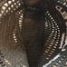 Karl Lagerfeld Paris Antibes NWT Large Woven Straw Tote Bag Black Double Handle