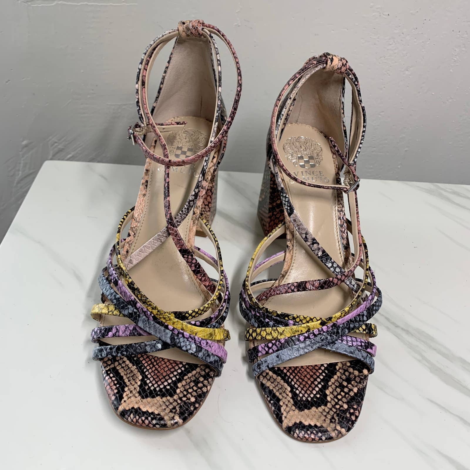 Vince camuto gladiator heels sale