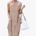 Side Split Halter Maxi Dress With Pockets