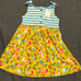 Mini boden floral bird Shoulder Hotchpotch Dress 3/4y