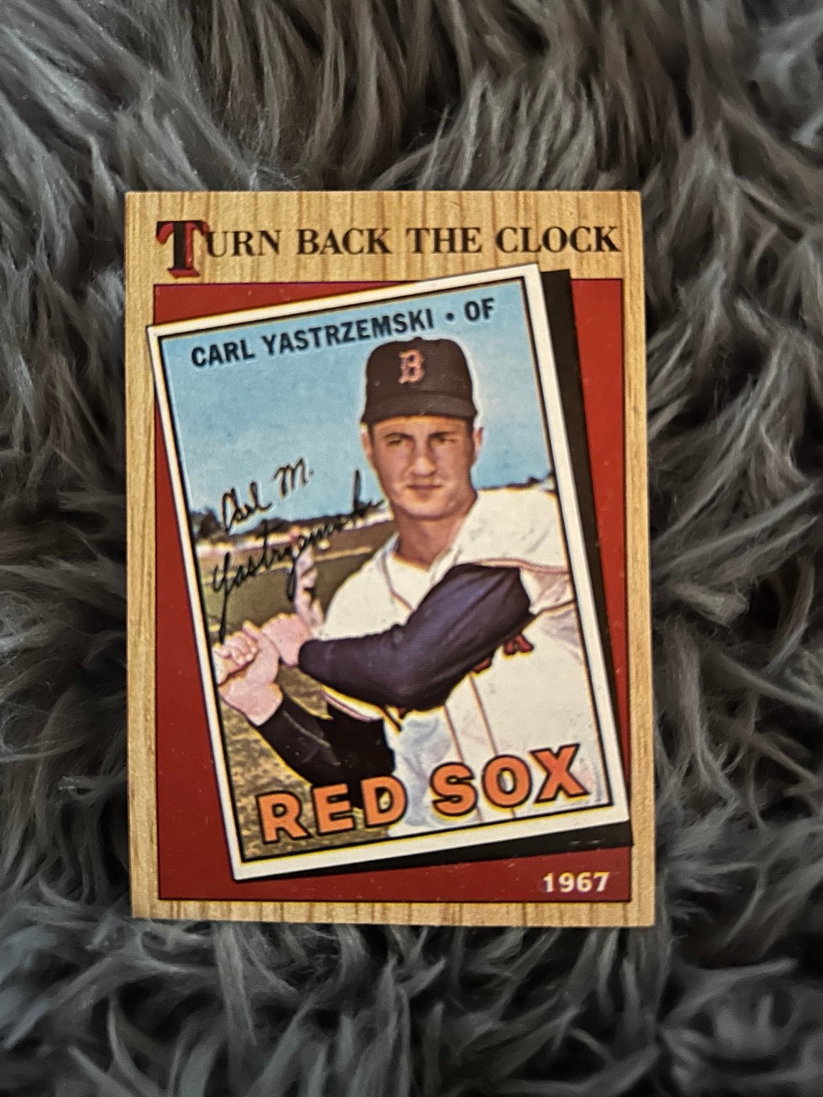 carl yastrzemski topps baseball card