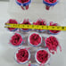 Patriotic Hand Painted Terracotta Mini Pots Set of 14