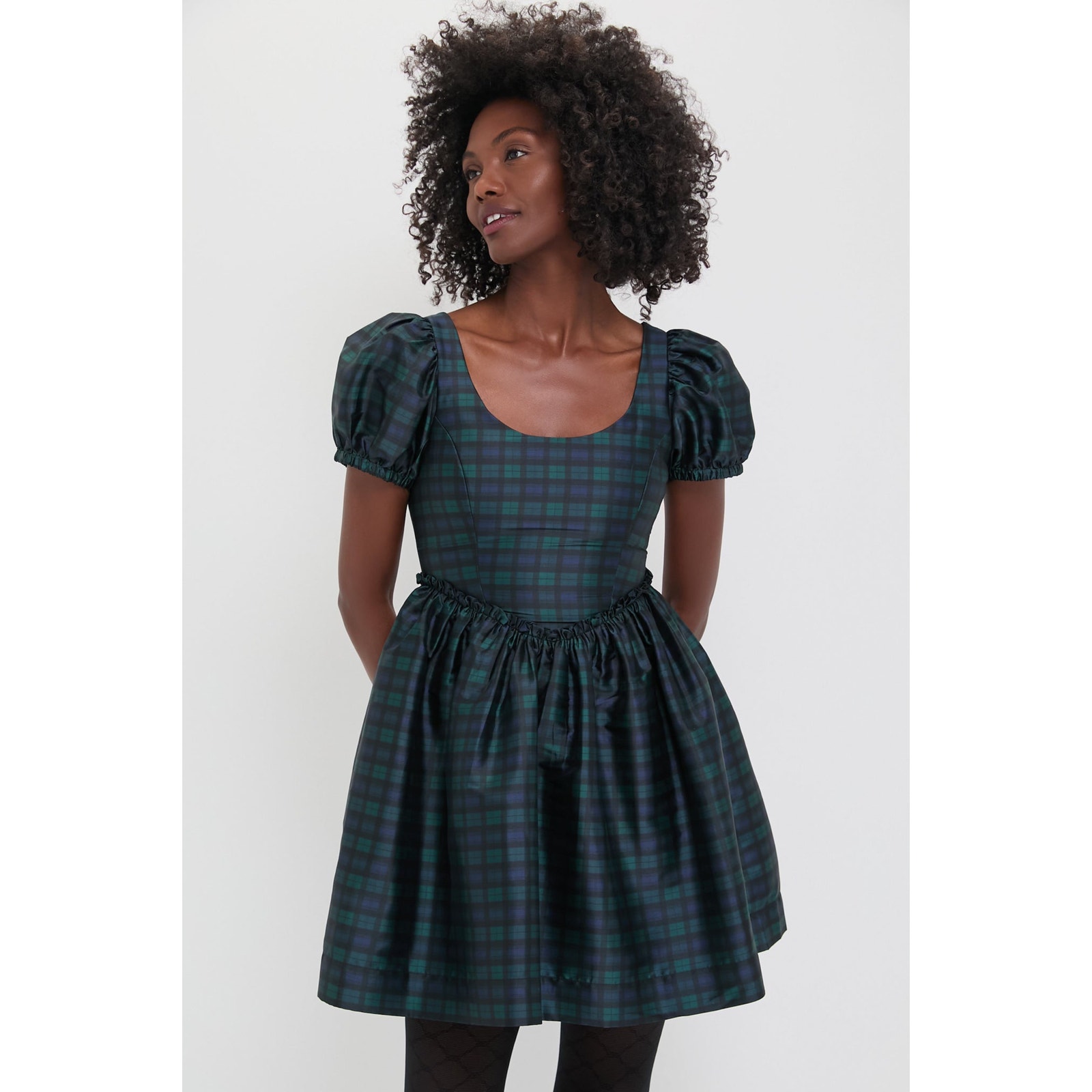 TUCKERNUCK LOUISE Blackwatch Chloe Mini Dress NWT Size Small