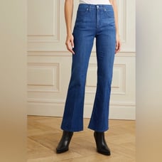 NWOT Nili Lotan Boot Cut High Rise Jeans in Dark Wash Size 27