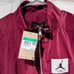 Jordan Essentials Statement Cherrywood Red Warm-up Jacket DQ7336-680 Men's Sz XL