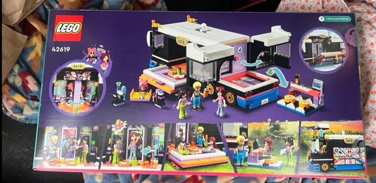 LEGO 42619 Friends Pop Music Tour Bus