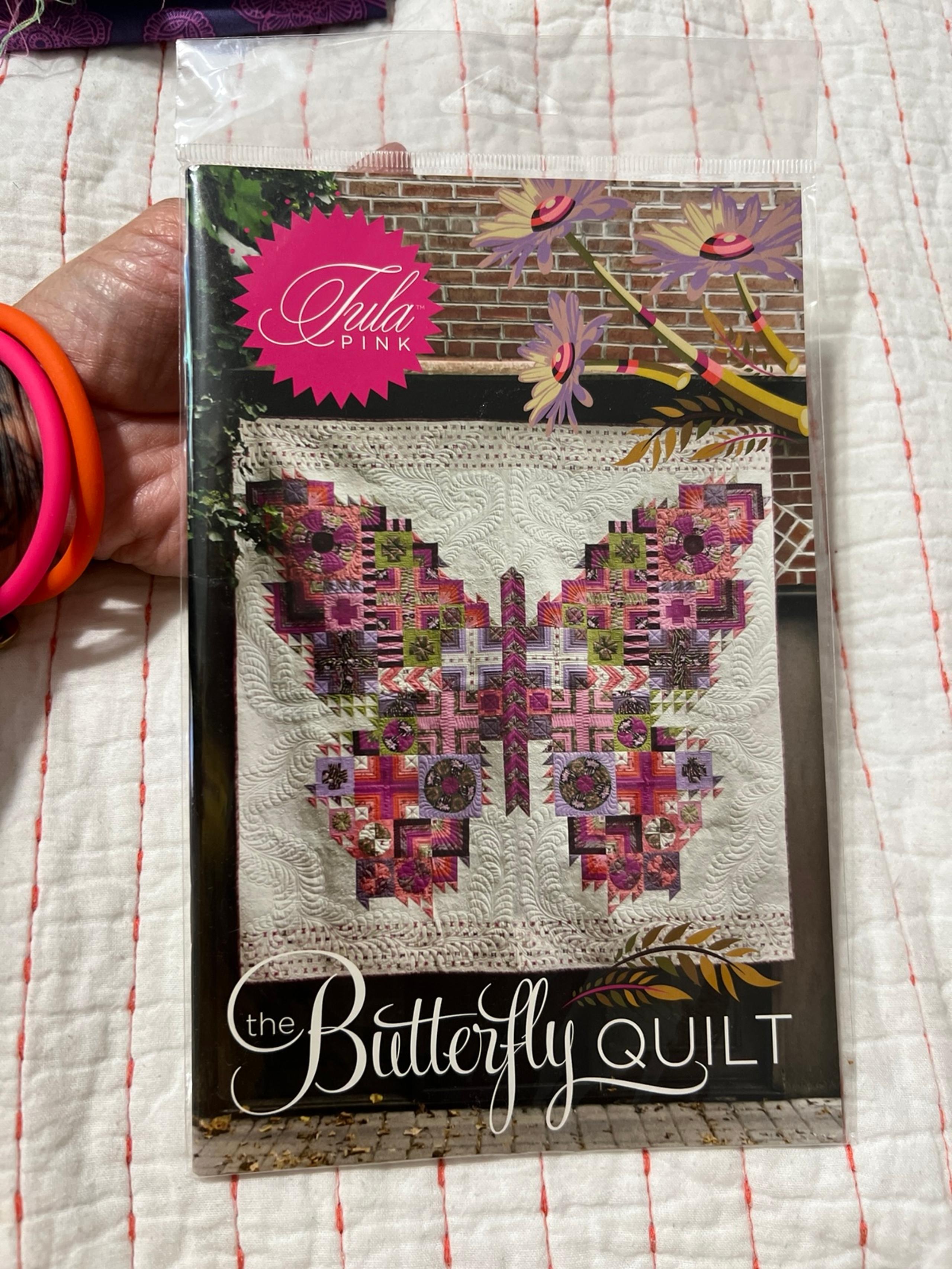 Unopened Tula Pink - The Butterfly Quilt pattern - FREE SHIPPING