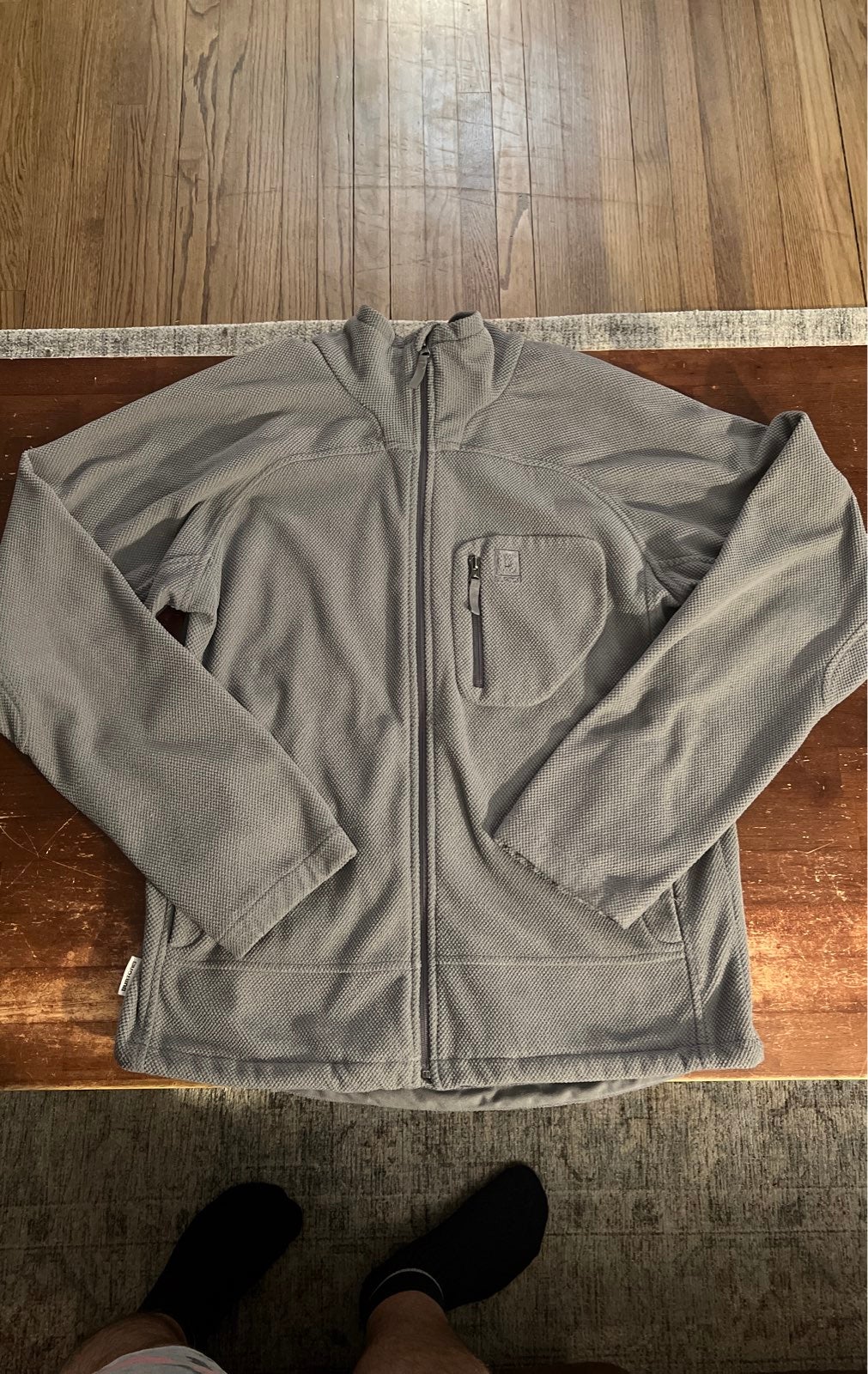burton zipper fleece jackets