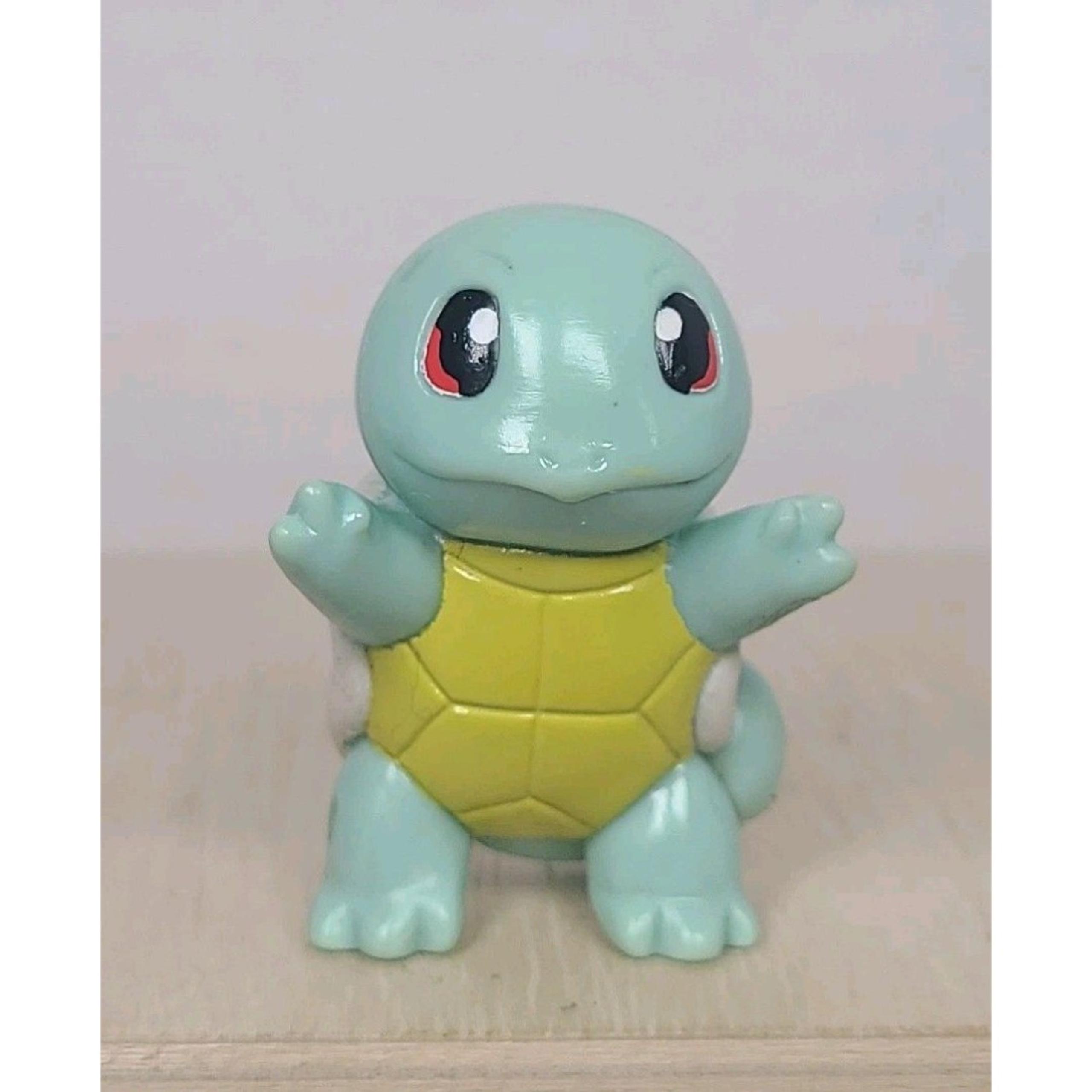 Vintage Pokemon Squirtle Action Figure Toy 2” 1999 Nintendo Collectible PVC - TOMY