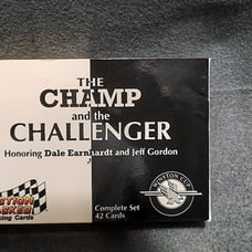 NASCAR- ACTION PACKED- 1994 The Champ and the Challenge Trading Race Card Set