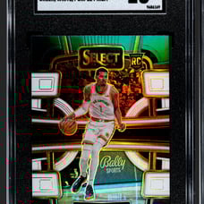 2023-24 panini Prizm Victor Wembanyama green/white/purple Prizm. SGC MINT 10
