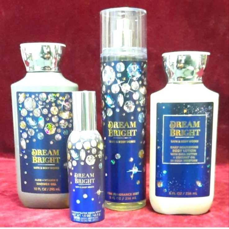 Bath and Body Works Dream Bright bundle/4! All NWT!