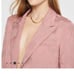 Club Monaco Soft Jacquard Blazer Rose Pink Floral Size M NWT