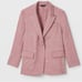 Club Monaco Soft Jacquard Blazer Rose Pink Floral Size M NWT