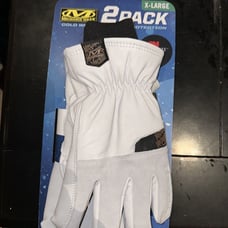 Mechanix Wear Dura-Hide Insulated Driver Winter Work Gloves X-LARGE 2 Pack