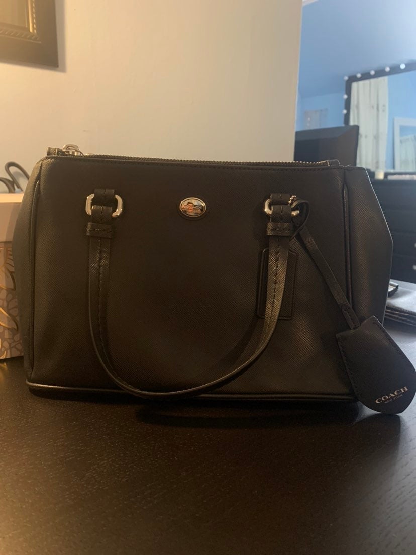 Coach Black Leather Purse