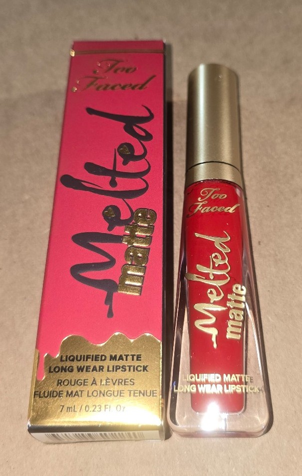 Too Faced MELTED MATTE LIQUIFIED LIPSTICK in LADY BALLS - 0.23oz / 7 ml - NIB