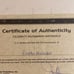Star Trek 2: “ The Wrath of Khan “ Autographed w/ COA