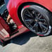 Chevrolet Racing Permanent Tire Lettering Stickers + White stripe 1.25 Letters