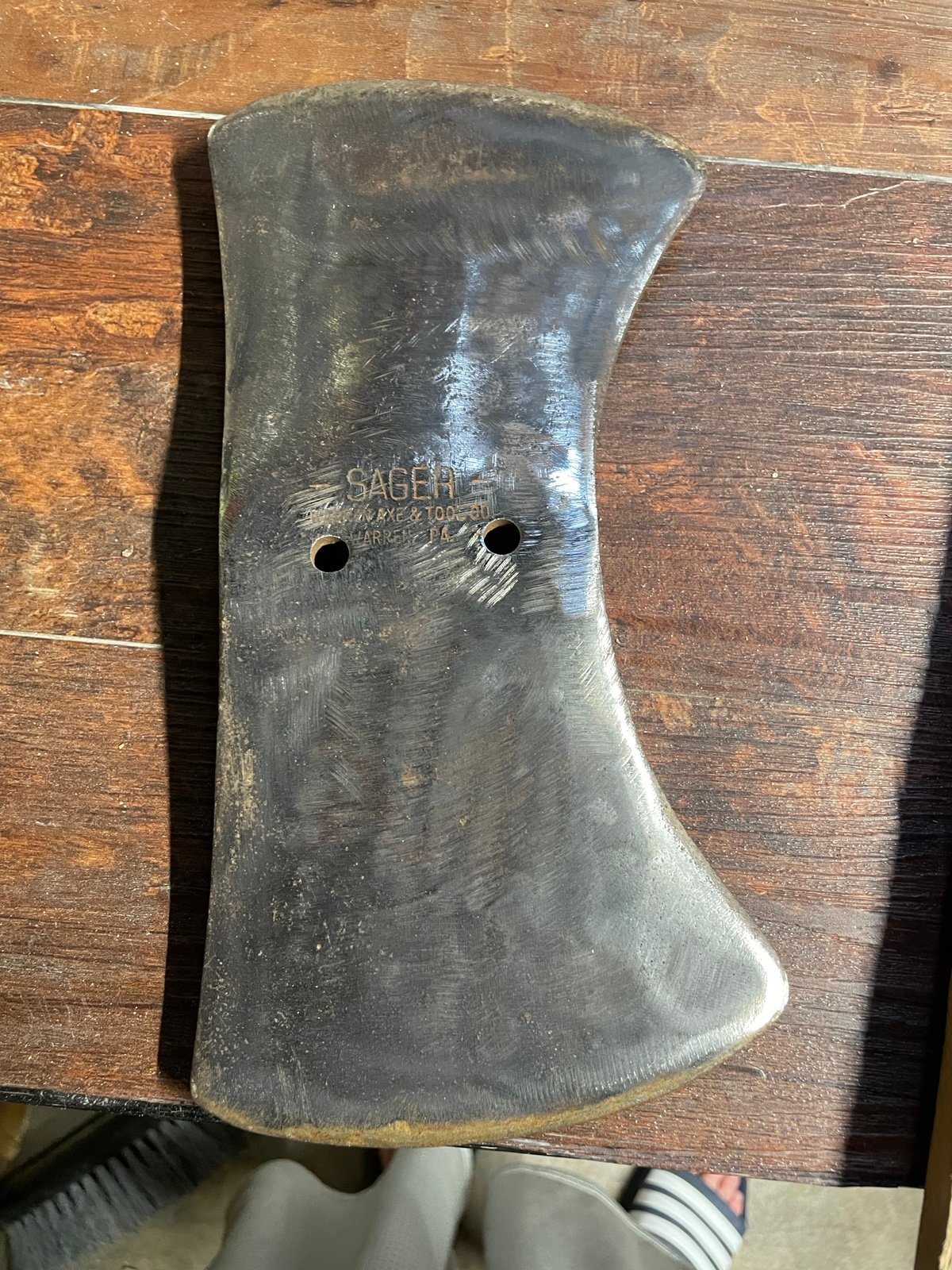 Vintage Sager Axe from Warren Axe and Tool co