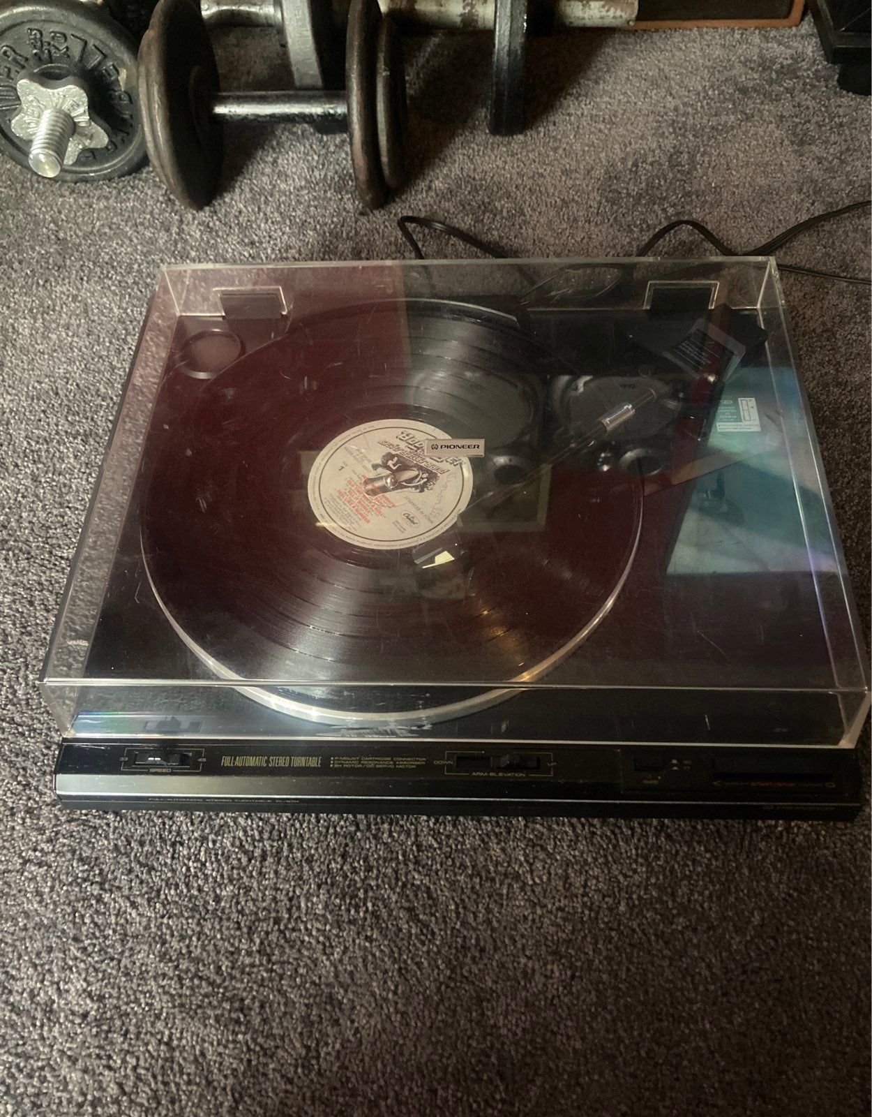 Pioneer record player