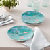 4-Piece Accent Plate Set, 4.60 LB, Multi