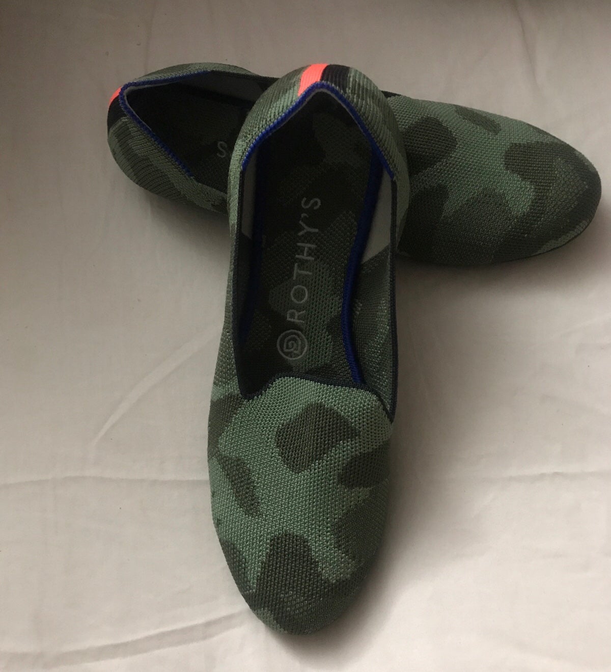 rothys camo flats