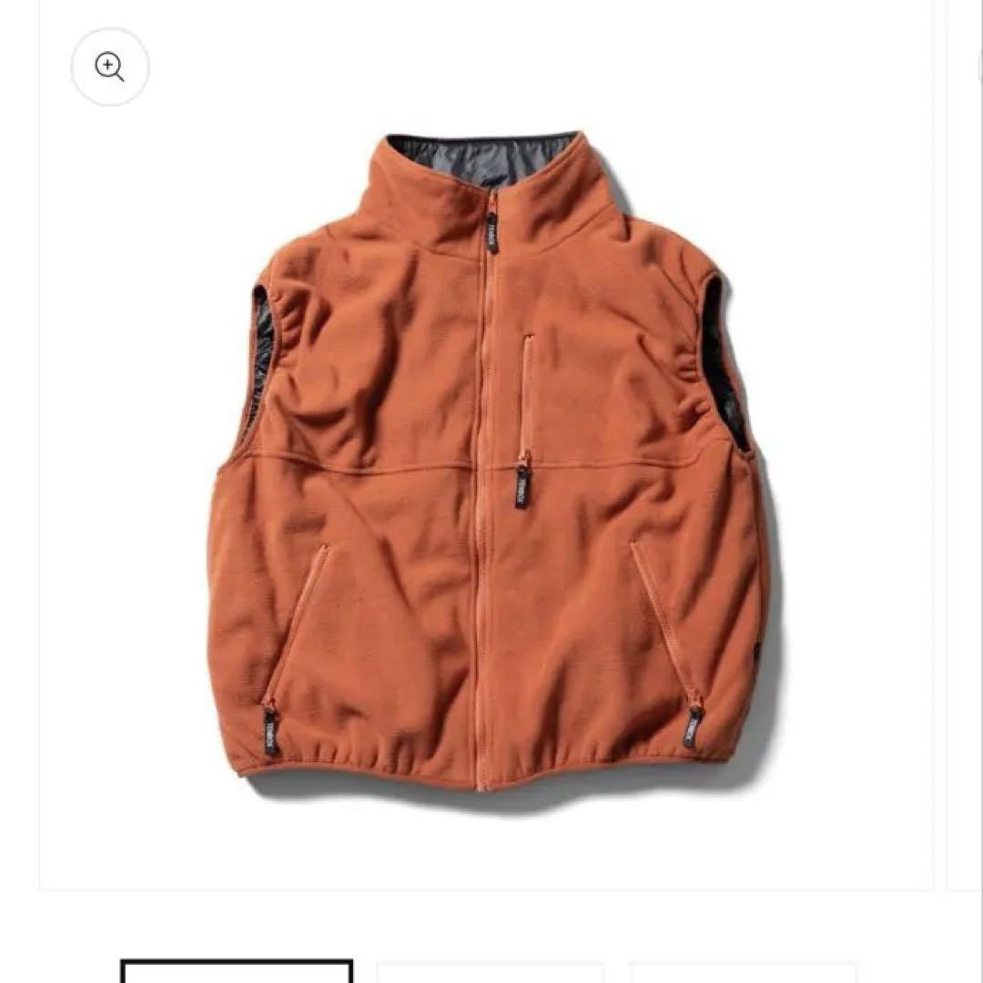 Fleece/Nylon Reversible Vest | Gray×Navy – 10匣／TENBOX