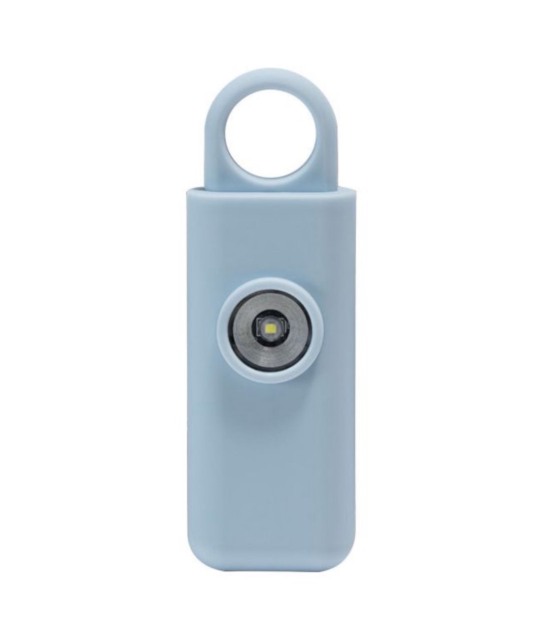 Blue Personal Safety Alarm 130dB Keychain with Strobe Light