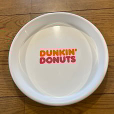 Dunkin’ donuts Platter Dish