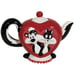 Looney Tunes Pepe Le Pew and Penelope Collectible Tea Pot
