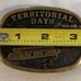 Vintage Territorial Days Buckle Design By Steve Haas Serial No.176 Viking 1900