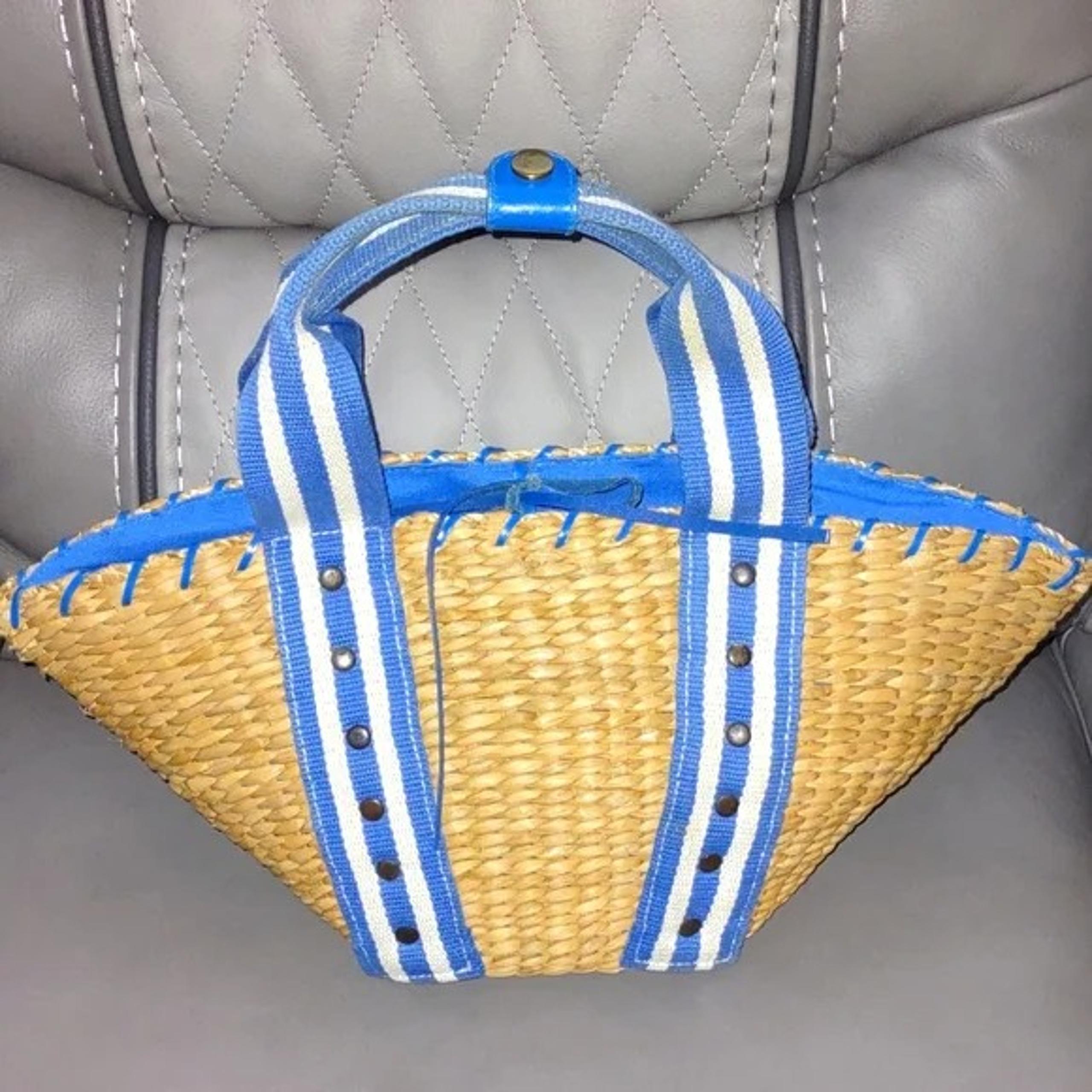 Cynthia Rowley Straw Basket Satchel