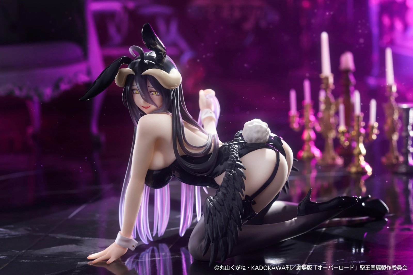 Desktop Cute Figure Overlord Albedo: Bunny Ver.