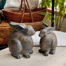 Set of Large Bunnies for Easter/Spring Decor