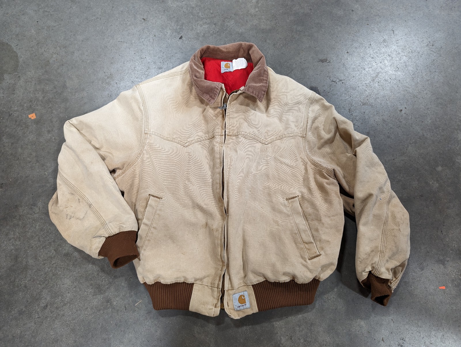 Vintage Carhartt quilt lined jacket