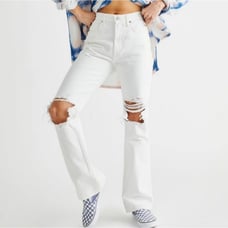 CITIZENS OF HUMANITY Libby Relaxed Bootcut Alfresco Jeans Size 27 White New