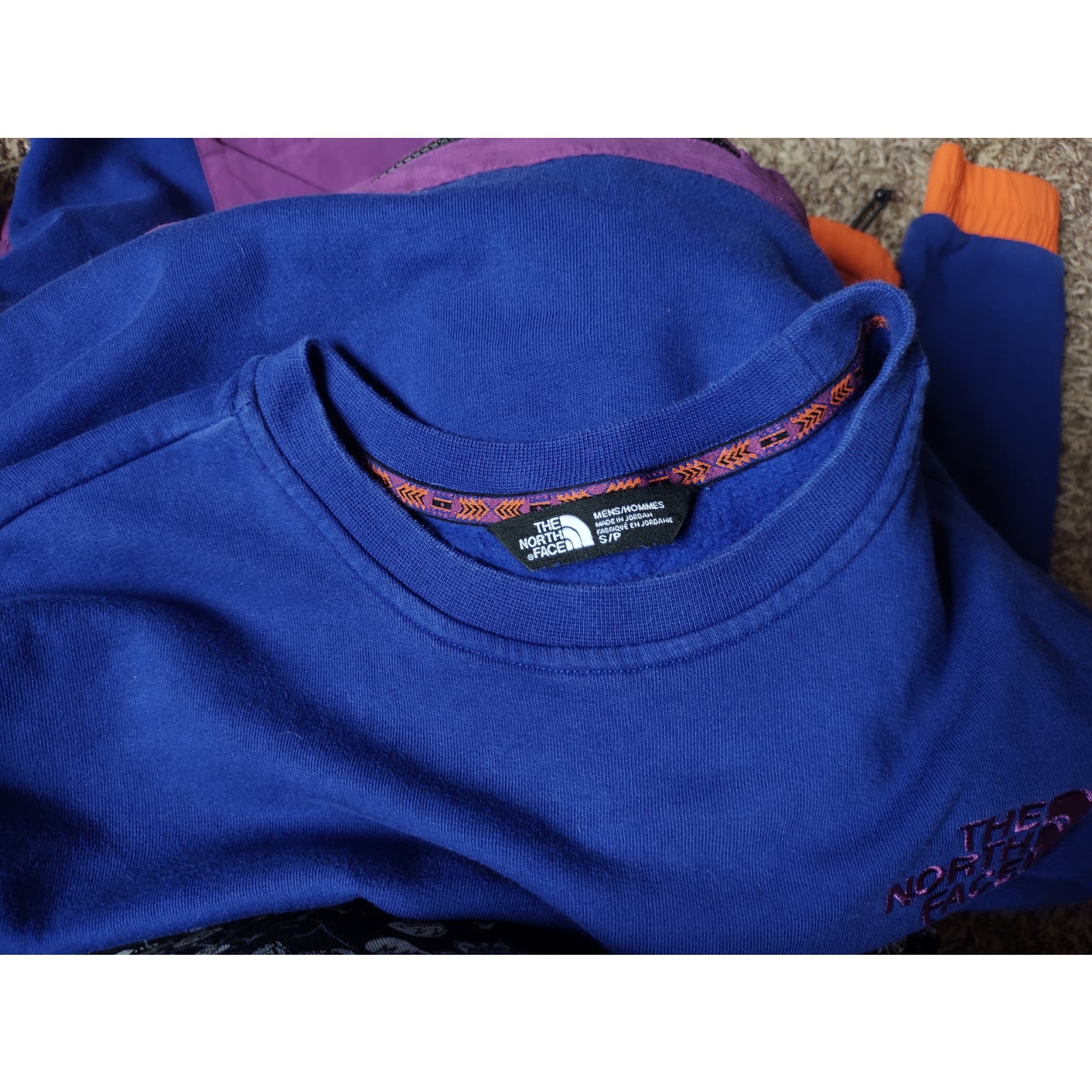 The North Face 92 RAGE sweatshirt S color block 90