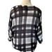 Luisa Ricci viscose blend 3/4 cold shoulder sleeve top size L Made in Italy