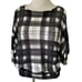 Luisa Ricci viscose blend 3/4 cold shoulder sleeve top size L Made in Italy
