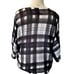 Luisa Ricci viscose blend 3/4 cold shoulder sleeve top size L Made in Italy