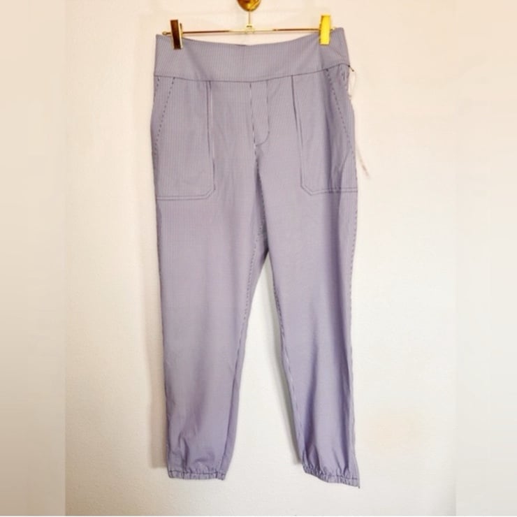 KINONA NWT Tailored & Trim Joggers Golf Pant Workin It Stripe Size M Retail 149