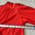 FREE PEOPLE Check On It Wrap Top Orange Flame Color