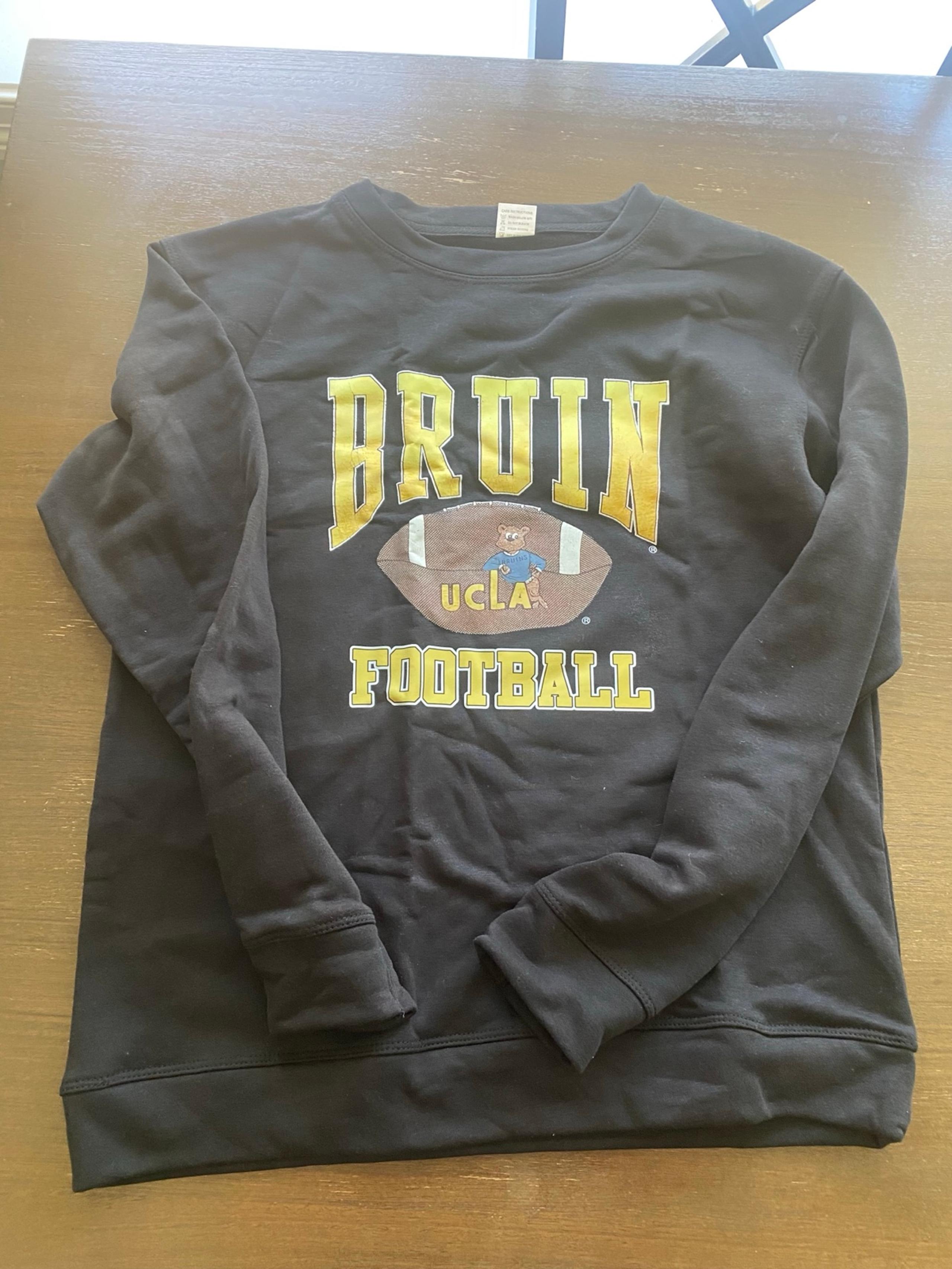 UCLA Bruin Football New Adult Men’s XL Sweater Crewneck NCAA Vintage Look