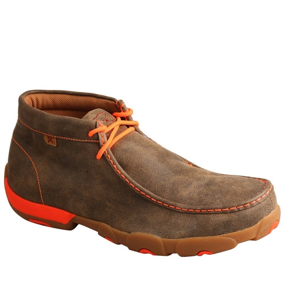 Twisted X Men's Work Chukka Leather Driving Moccasins- Size 13W