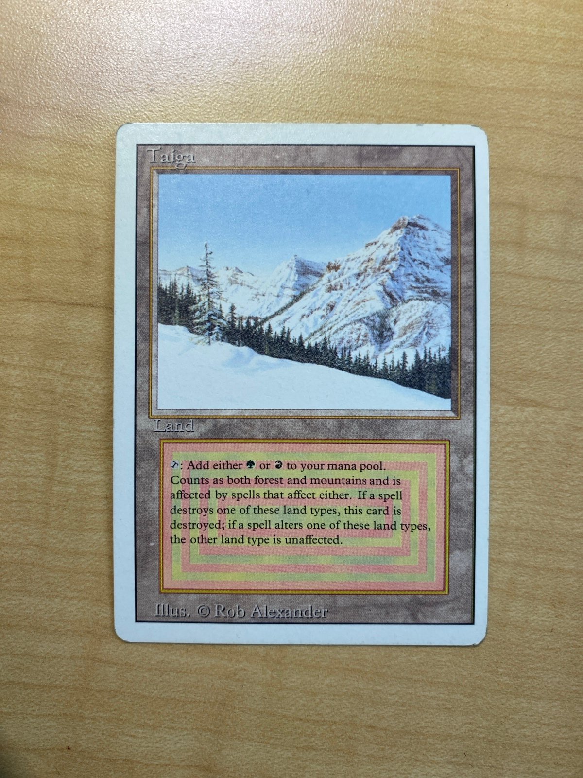 taiga デュアルランド MTG