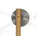 Pewter Candle Holder with Hurricane WEB 10.5