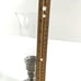 Pewter Candle Holder with Hurricane WEB 10.5
